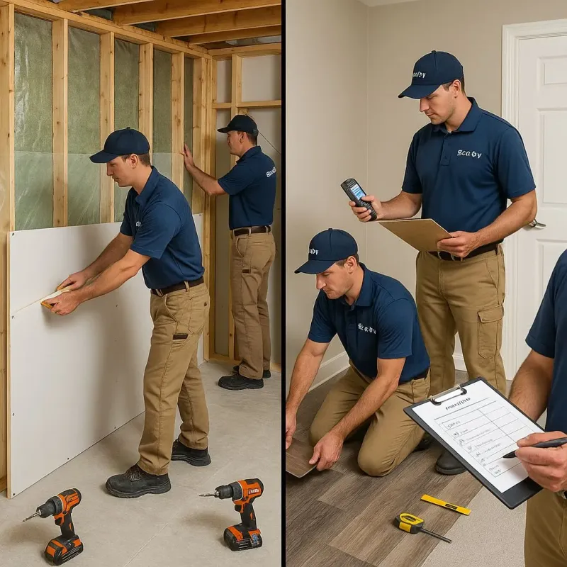 Repairs and Reconstruction process in McSherrystown, PA