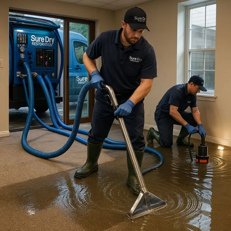 Water Extraction and Removal process in McSherrystown, PA